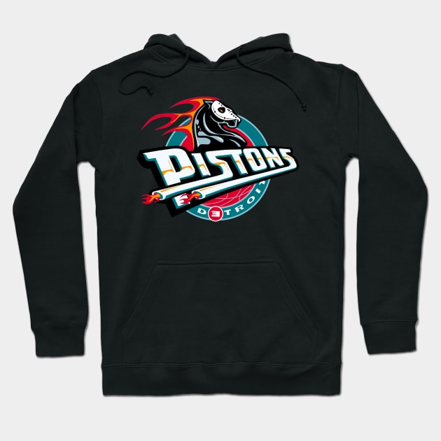 detroit pistons x rapper edition Hoodie by guilhermedamatta